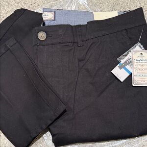 Faded Glory Men's Black Chinos